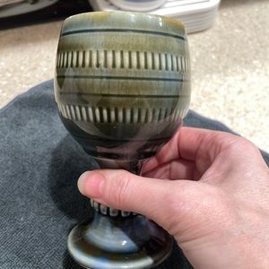 Vintage Wade Irish Porcelain Chalice Goblet Cup Made in Ireland